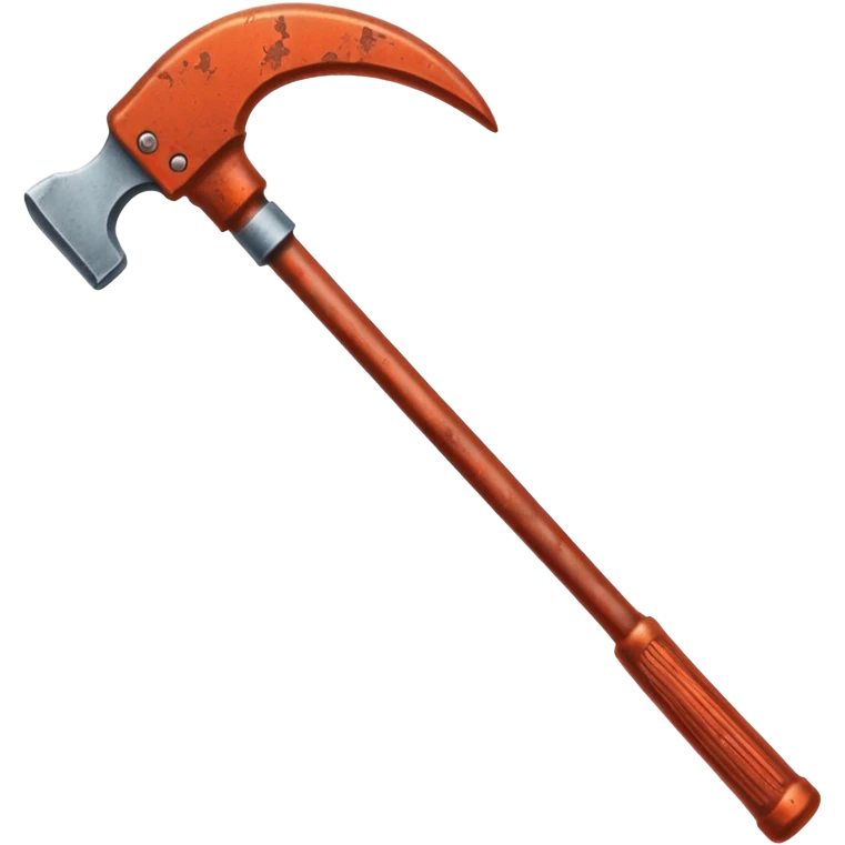 red metal classic crowbar emoji