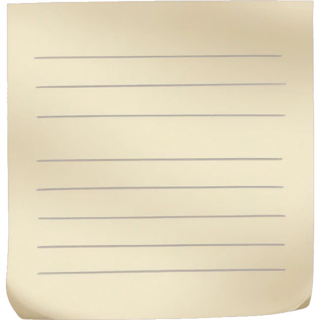 note emoji