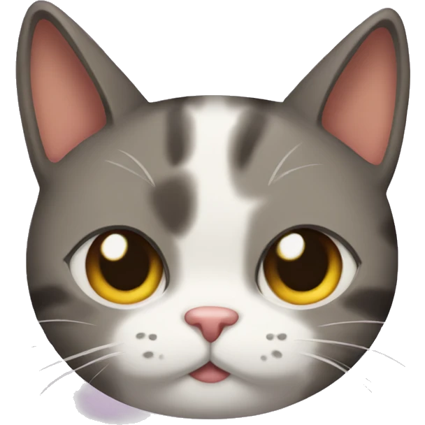 cat with a bun emoji