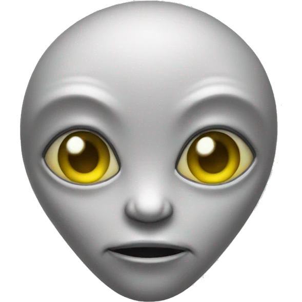 alien face emoji