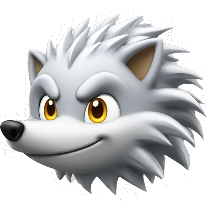 silver the hedgehog emoji
