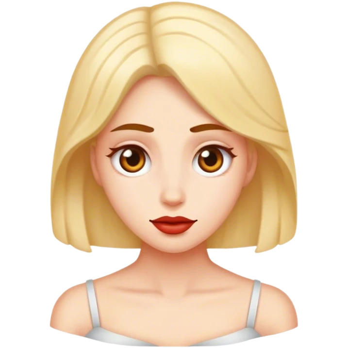Woman saying oy vey emoji
