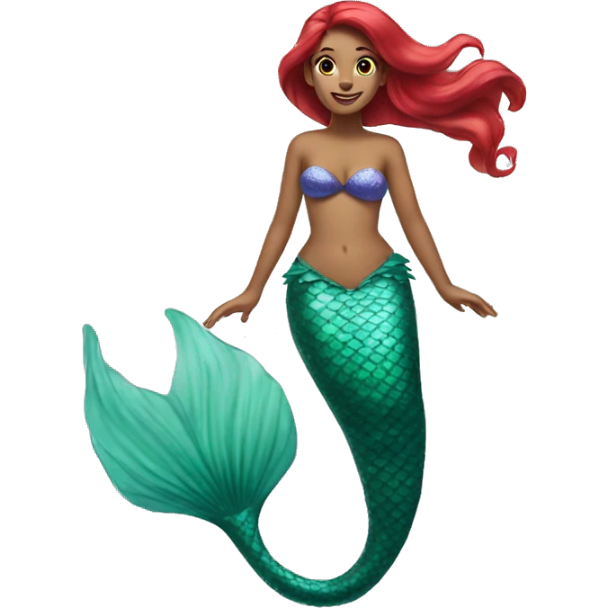 Mermaid Ariel  emoji