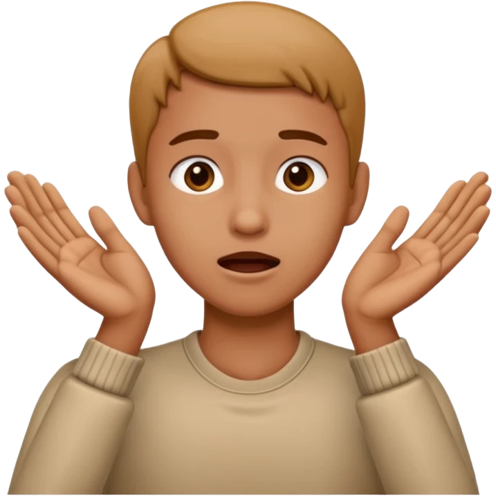 two hands gesturing a choking motion with no person included  emoji