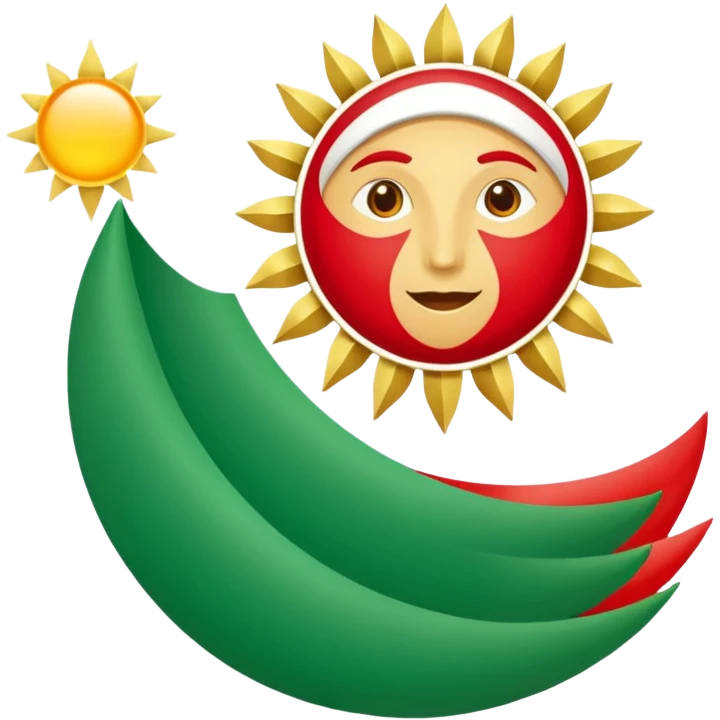 Kürdistan bayrağı  emoji