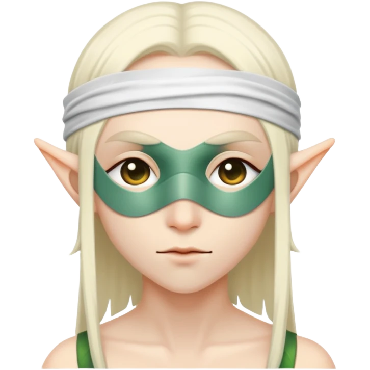blindfold pale elf emoji