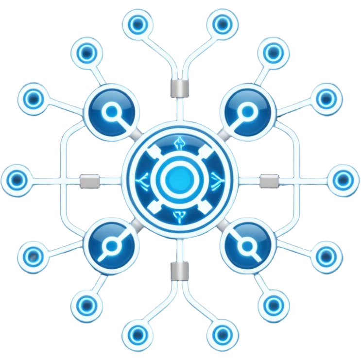 connected tech nodes emoji