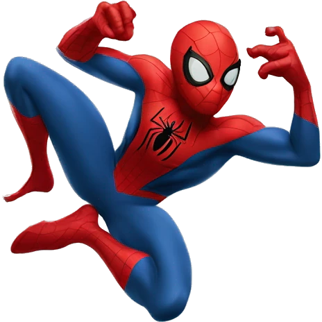Spider-Man doing money spread emoji