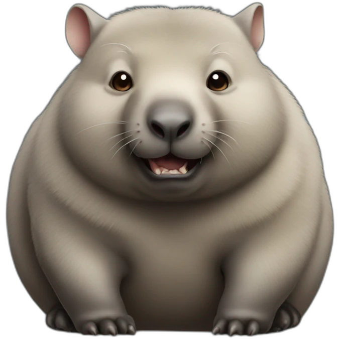 fat wombat emoji