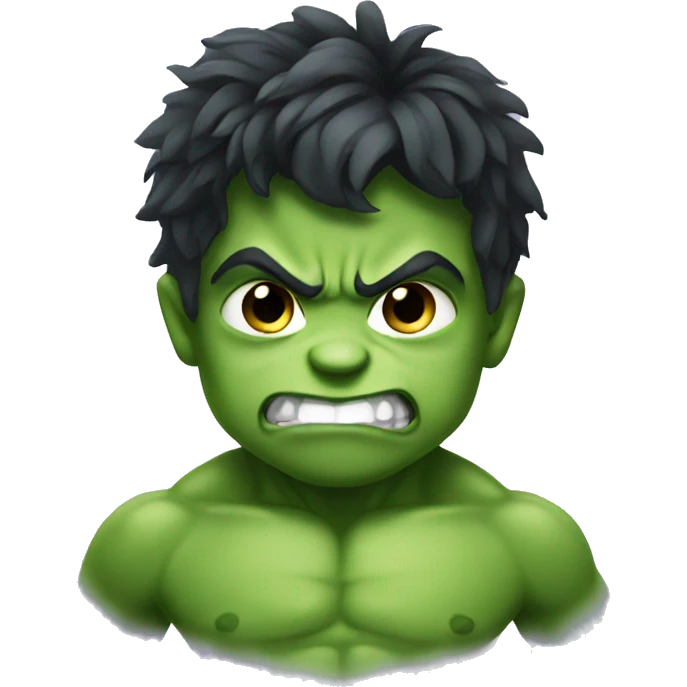 Baby hulk emoji