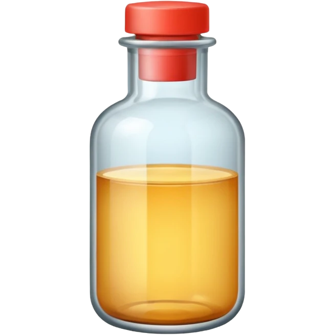 Realistic medicine open with neutral color emoji