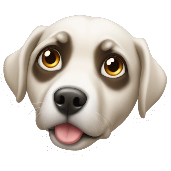 Hund Herz Augen  emoji