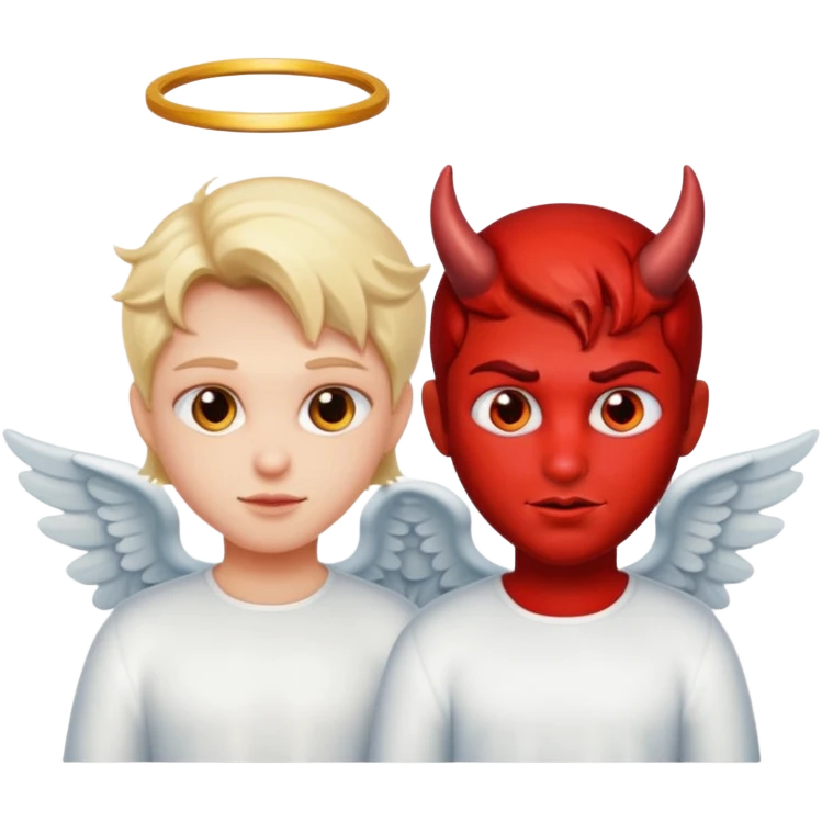 Angel+devil emoji