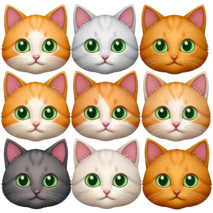 Cute kittens  emoji
