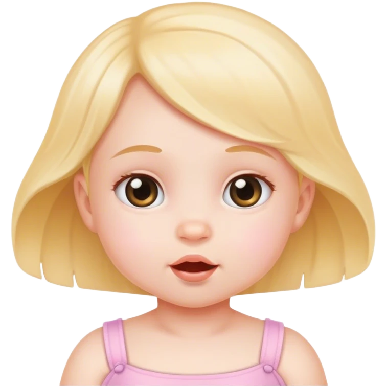 Baby girl emoji