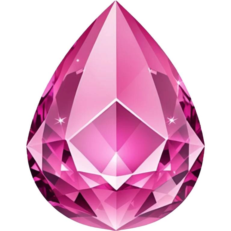 glitter cristal rosa shock emoji