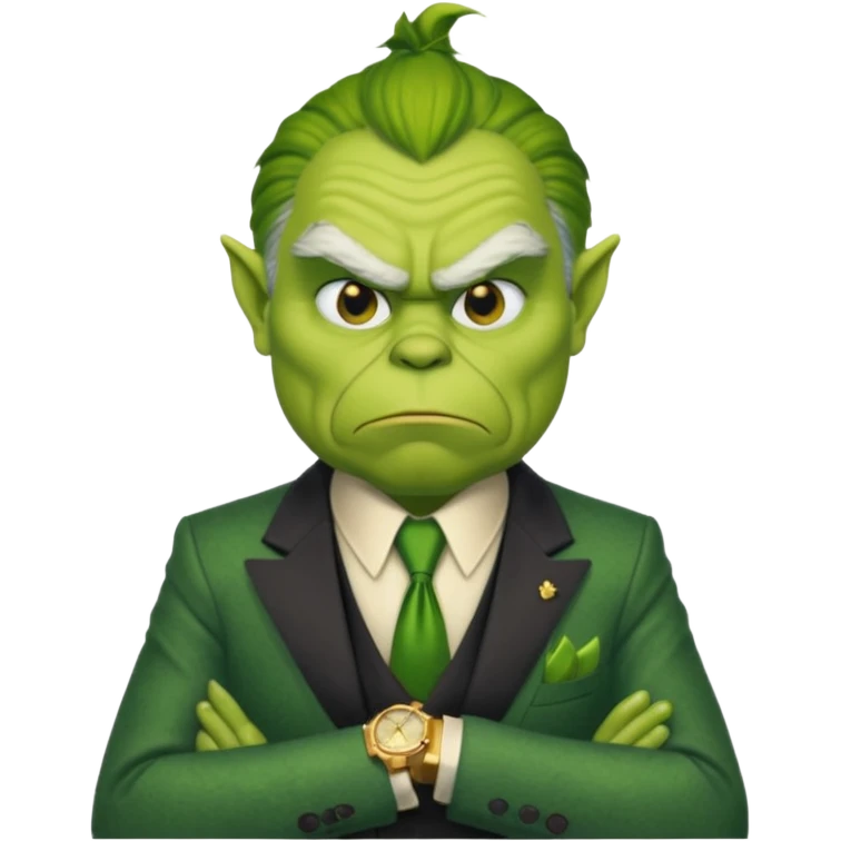 Rich Grinch emoji