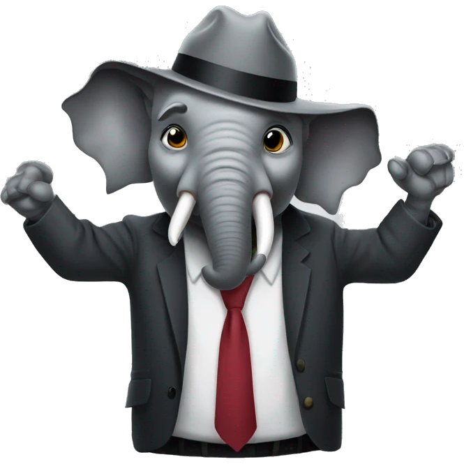 elephant mafia emoji