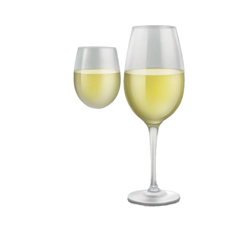 Glass of White wine  emoji