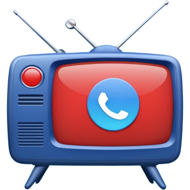 a logo for a news tv called C.C.TV NEWS emoji