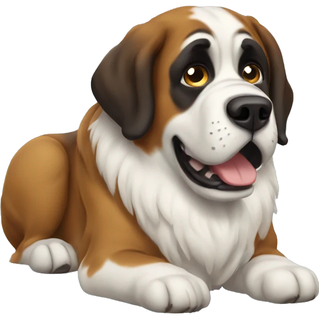 St. Bernard love emoji