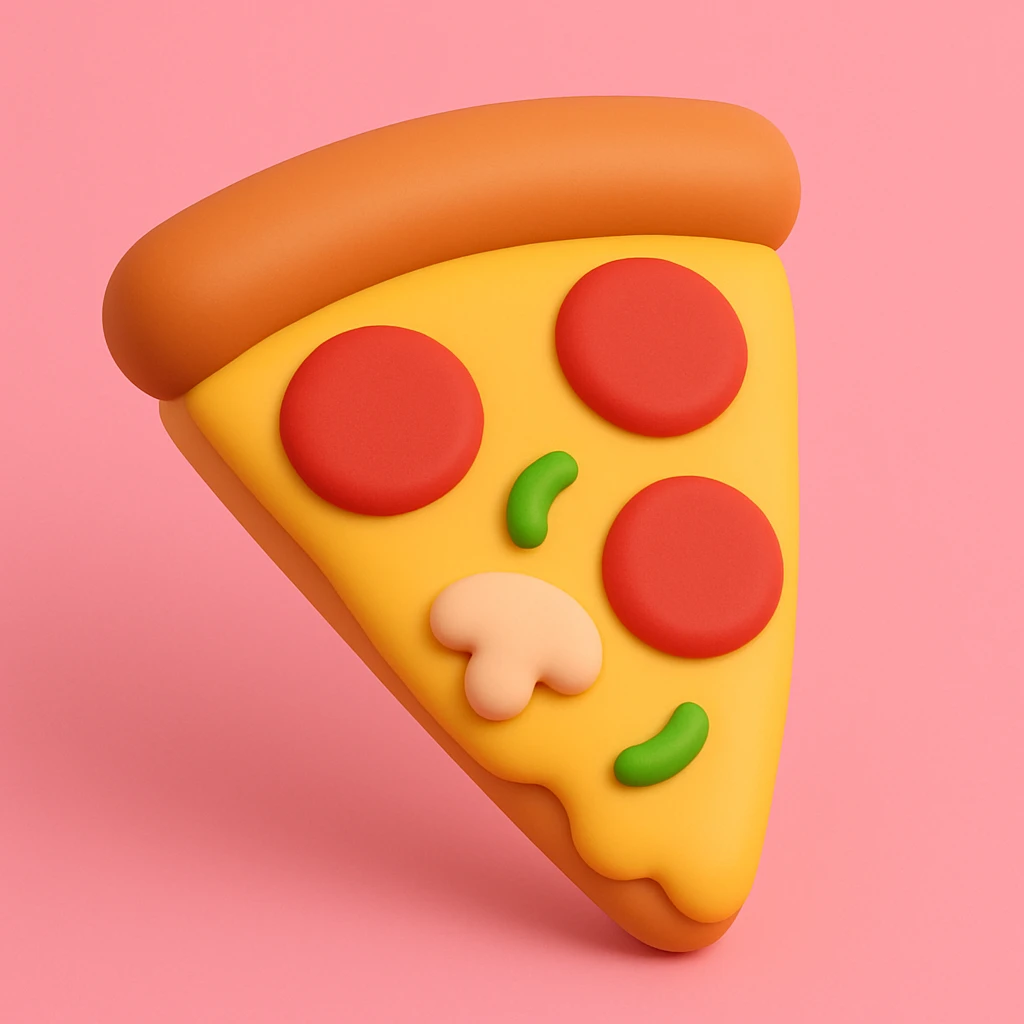 slice of pizza emoji