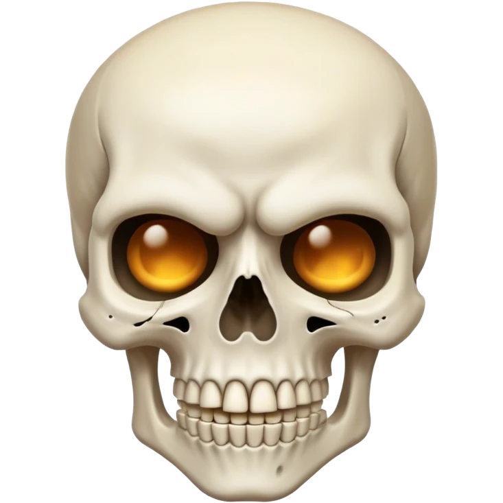 Angry skeleton  emoji