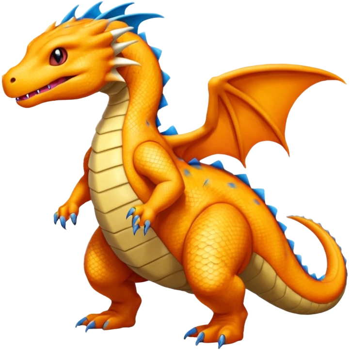 Dragonite-Salandit-creature (full body) emoji