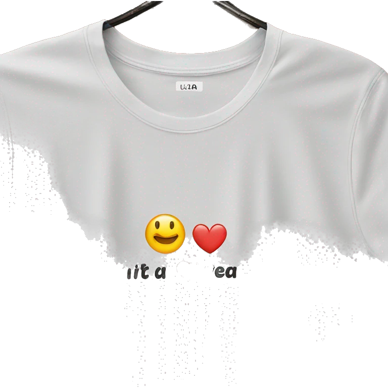 T-shirt with the inscription “I ❤️lera ” emoji
