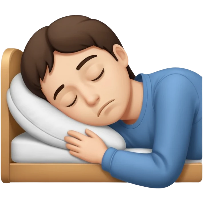 Sleepy Character zzz emoji
