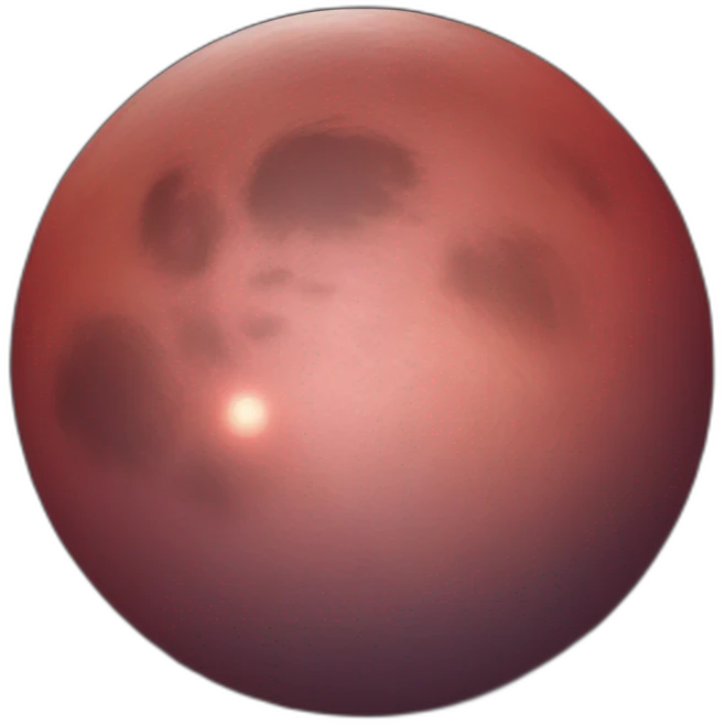 red moon emoji