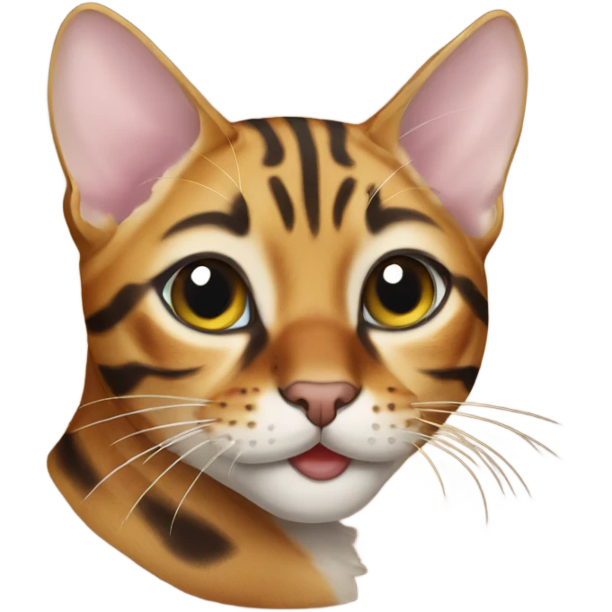 Bengal cat emoji