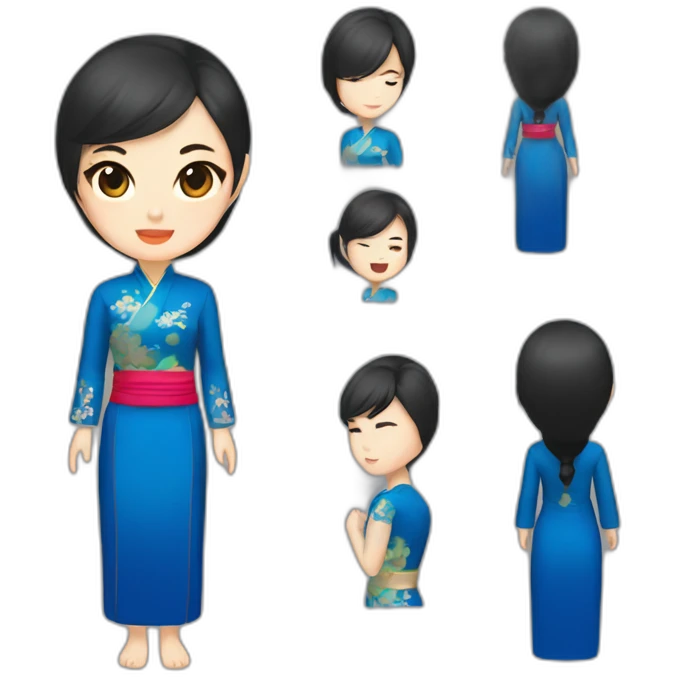 vietnamese-ao-dai emoji