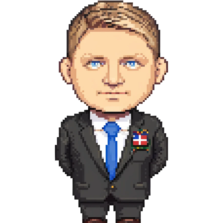 portrait of Robert Fico, Prime Minister of Slovakia emoji