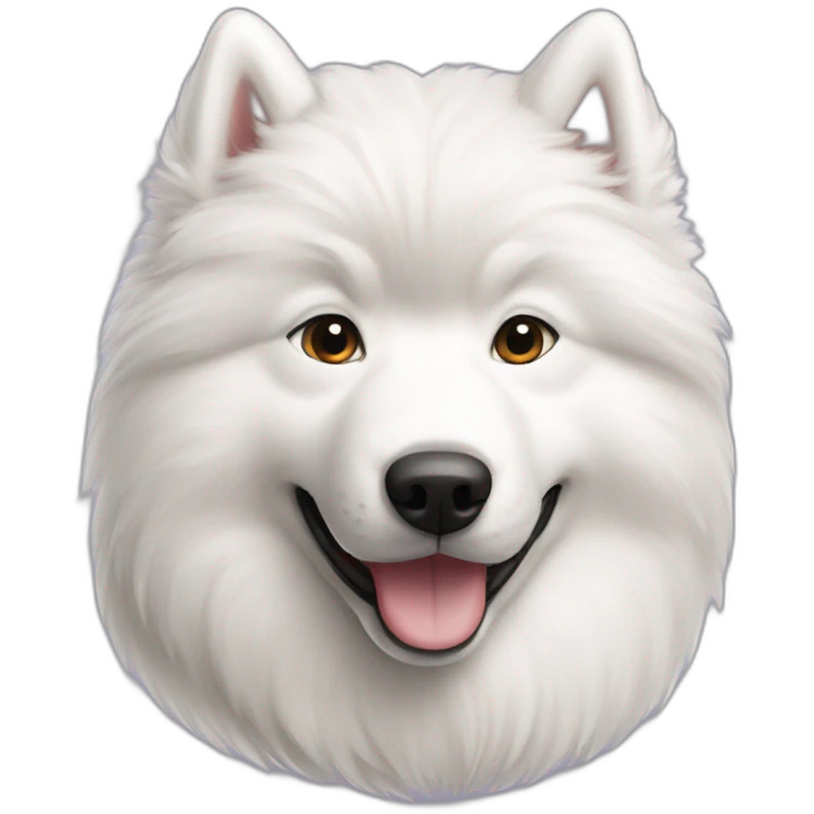 Samoyed white emoji