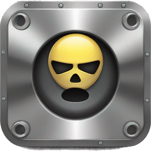 danger metal plattform emoji