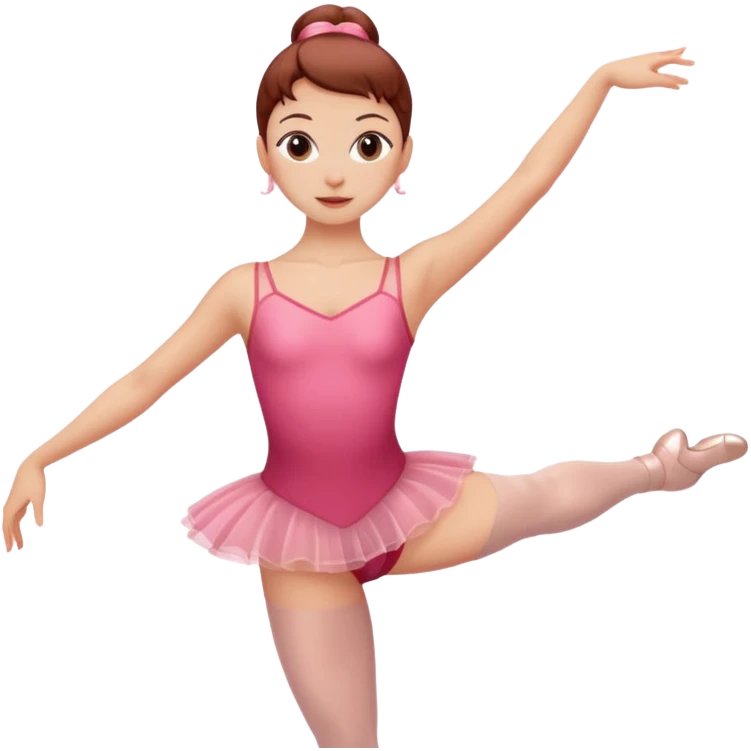 plain isolated red ballerinas emoji