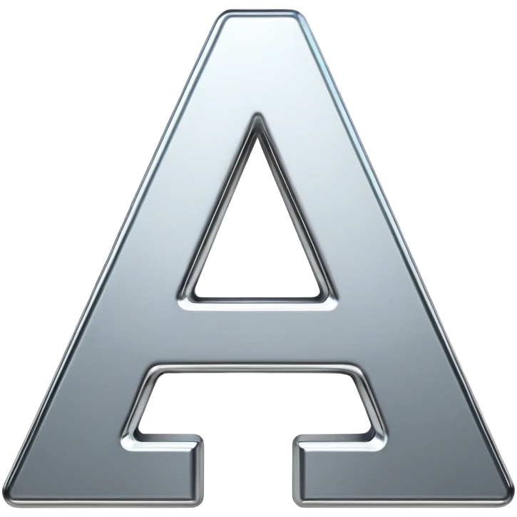 sorayama letter a emoji