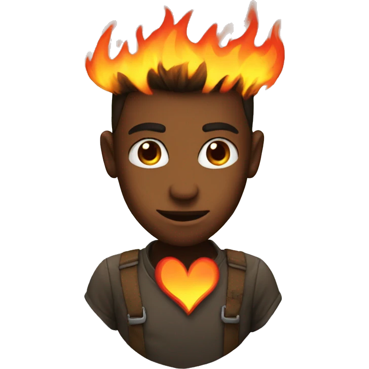 fire heart emoji