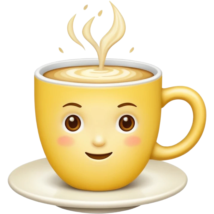 Pale lemon coffe  emoji