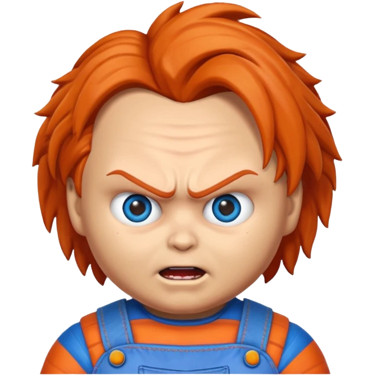 Un emojin de chuky emoji