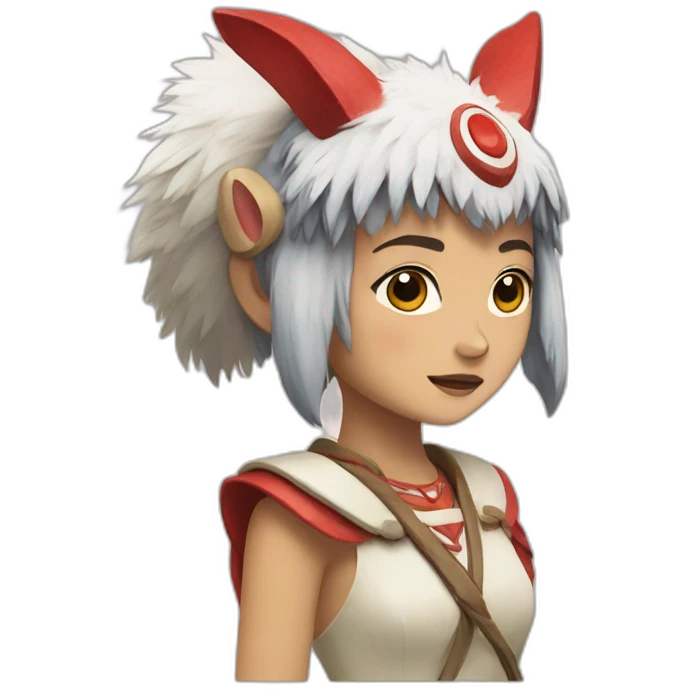 Mononoke-princess emoji