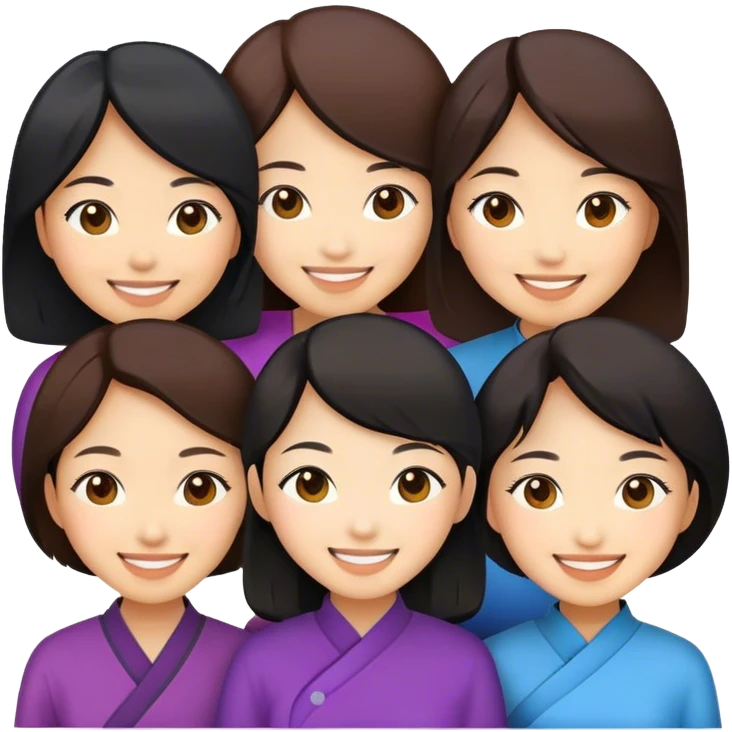 asian women people emoji