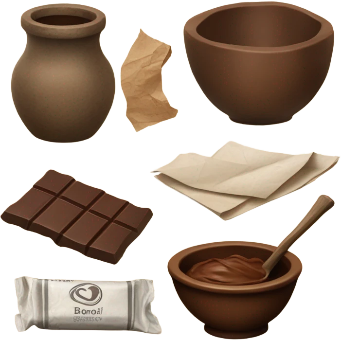 Brown aesthetic  emoji