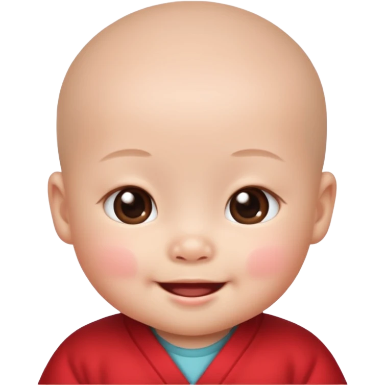 Chinese baby emoji