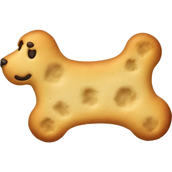 bone shaped dog biscuig emoji