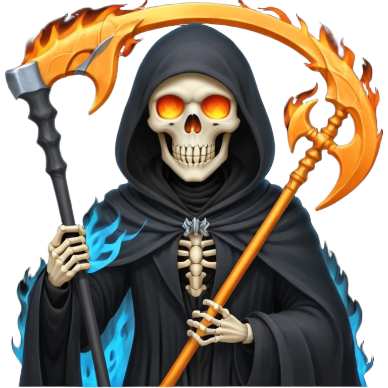 fire grim reaper emoji
