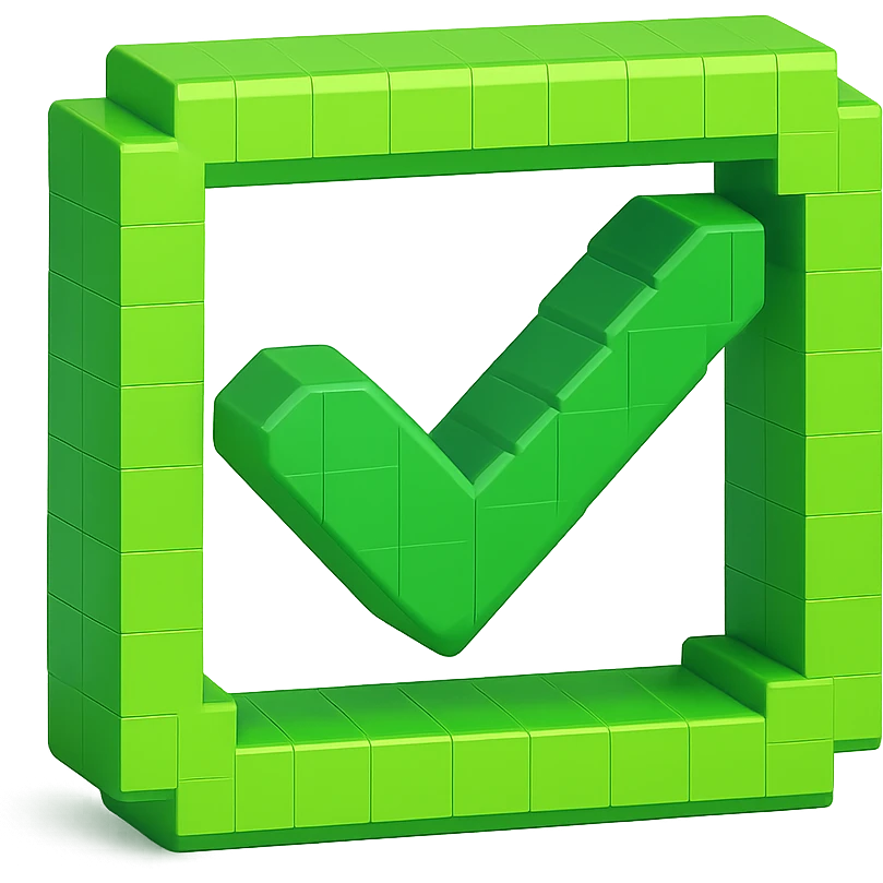 check in green icon emoji