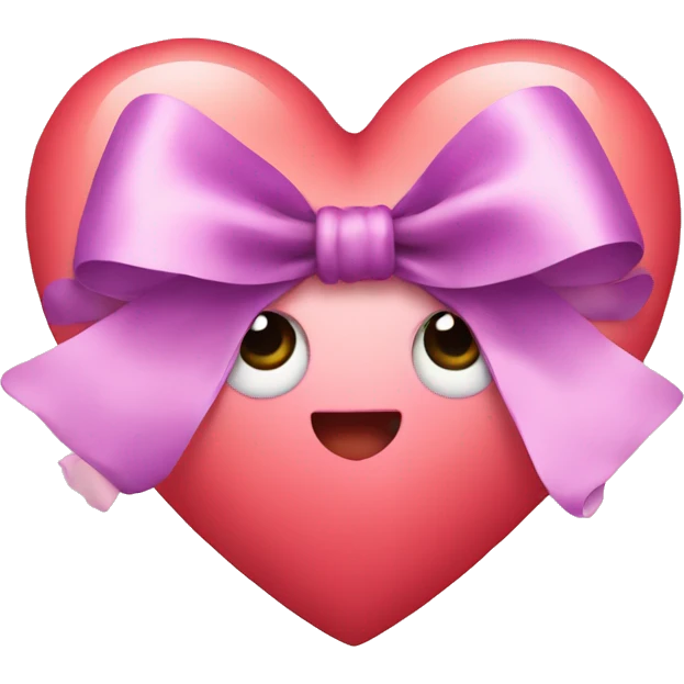 heart with bow emoji