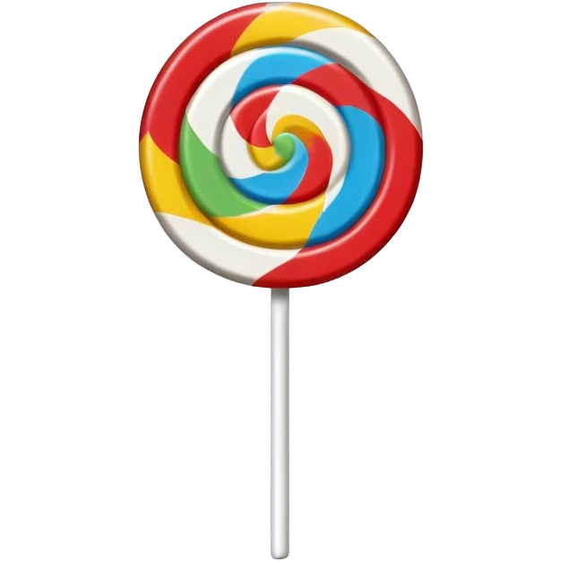 Vintage circus lollipop emoji